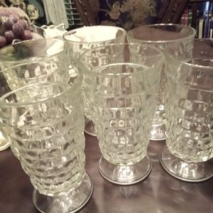 COPY - COPY - Vintage set of six Whitehall glasses